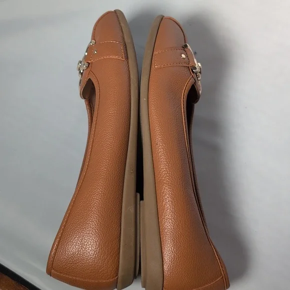 Aerosoles Buckle Ballet Flats Tan - Picture 7 of 10